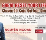 TALKSHOW MANDALA CAFÉ THÁNG 08/2020:  “GREAT RESET YOUR LIFE – Chuyển Đổi Cuộc Đời Toàn Diện”