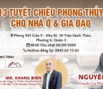 TALKSHOW MANDALA CAFÉ THÁNG 09/2020: “13 TUYỆT CHIÊU PHONG THỦY CHO NHÀ Ở - GIA ĐẠO”