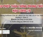 TALKSHOW MANDALA CAFÉ THÁNG 05/2020: “18 PHÉP THẦN THÔNG PHONG THỦY HẬU COVID-19”